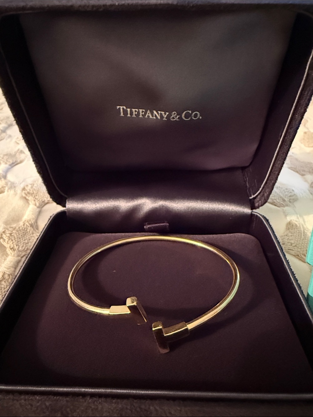 Tiffany T Narrow Wire Bracelet - Picture 8 of 9